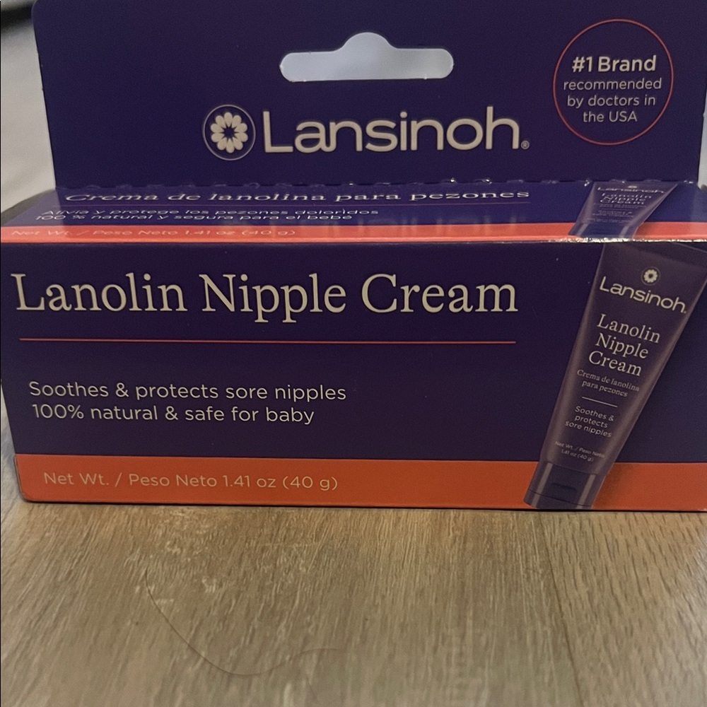 Lansinoh Lanolin Nipple Cream - Deep Purple